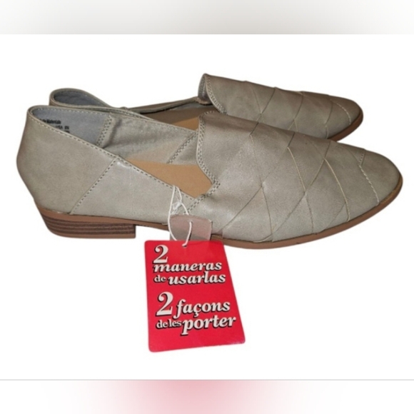 American Eagle Outfitters Shoes - American Eagle Woven Loafers Size 8.5 Gray New with tags